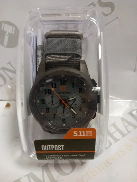 FIVE ELEVEN OUTPOST CHROMO WATCH - STORM GREY