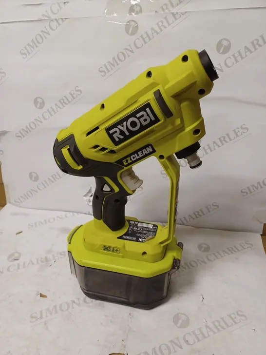 RYOBI 18V ONE+ CORDLESS 18V POWER WASHER 