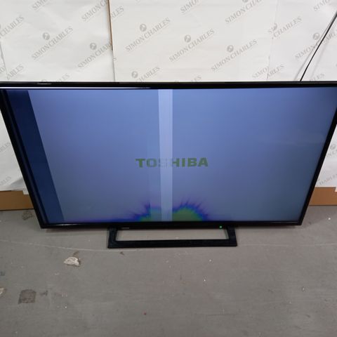 TOSHIBA 50 INCH, 4K ULTRA HD, HDR, FREEVIEW PLAY, SMART TV