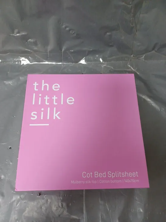 THE LITTLE SILK COT BED SPLITSHEET