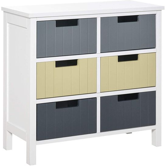 BOXED 6 DRAWER CHEST (1 BOX)