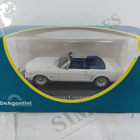 DEAGOSTINI FORD MUSTANG CONVERTIBLE 1965