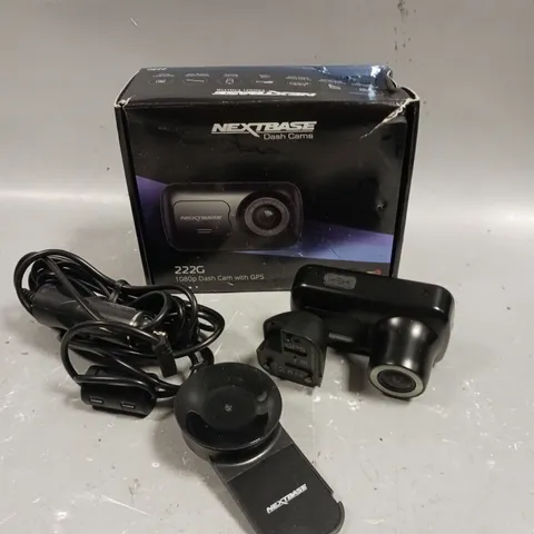 BOXED NEXTBASE 222G 1080P DASH CAM 