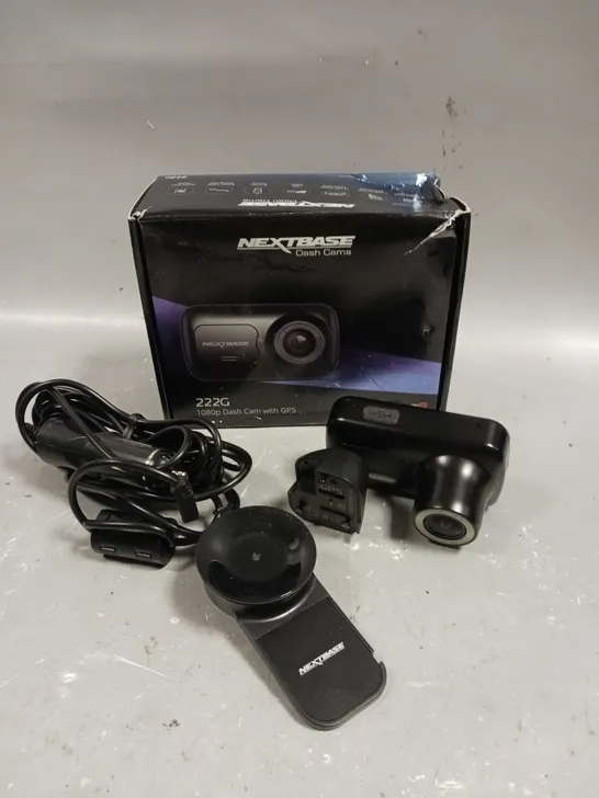 BOXED NEXTBASE 222G 1080P DASH CAM 