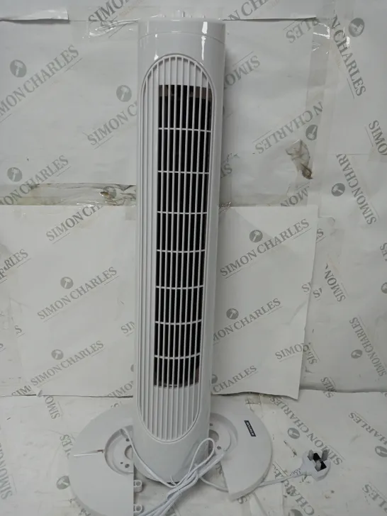 BOXED STATUS 29" OSCILLATING TOWER FAN 