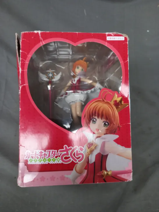 BOXED CARDCAPTOR SAKURA COLLECTIBLE FIGURE