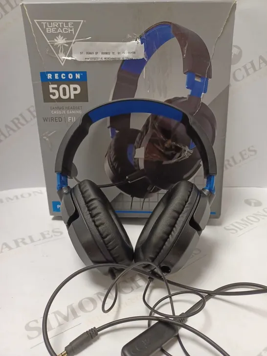 TURTLE BEACH RECON 50P GAMING HEADSET