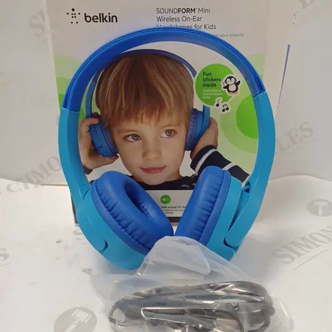 BELKIN SOUNDFORM MINI KIDS WIRELESS ON-EAR HEADPHONES