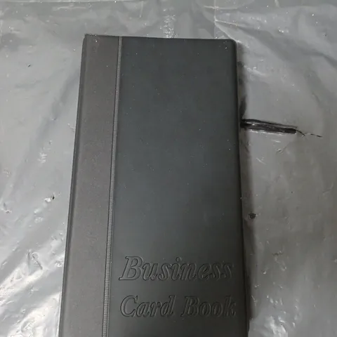 LOT OF 10 BUSINESS CARD BOOKS BLACK