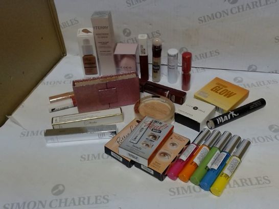 LOT OF APPROXIMATELY 20 ASSORTED COSMETIC ITEMS, TO INCLUDE NYX, BY TERRY, BENEFIT, ETC