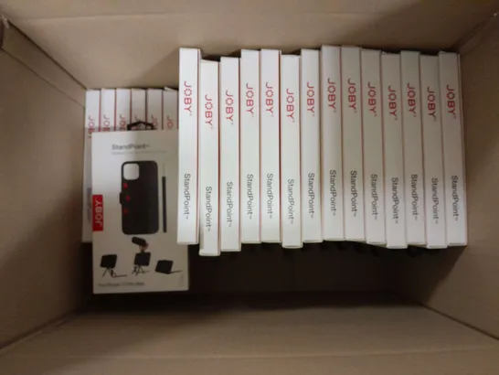 APPROXIMATELY 35 BOXED JOBY STANDPOINT VLOGGING PHONE CASE FOR IPHONE 12 PRO MAX