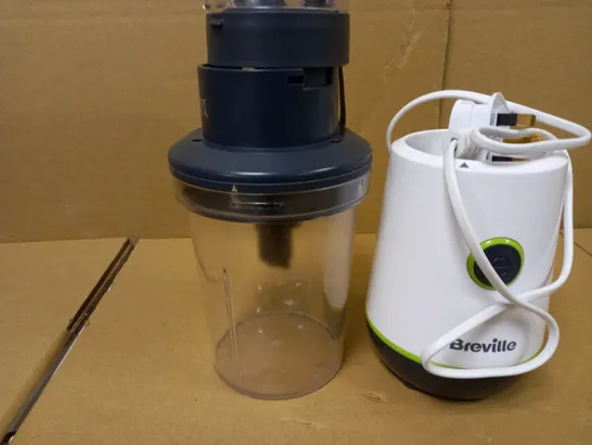 BREVILLE BLEND ACTIVE COMPACT FOOD PROCESSOR AND SMOOTHIE MAKER