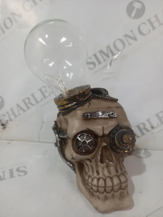 BOXED NEMESIS NOW BRIGHT IDEA STEAMPUNK SKULL LIGHT