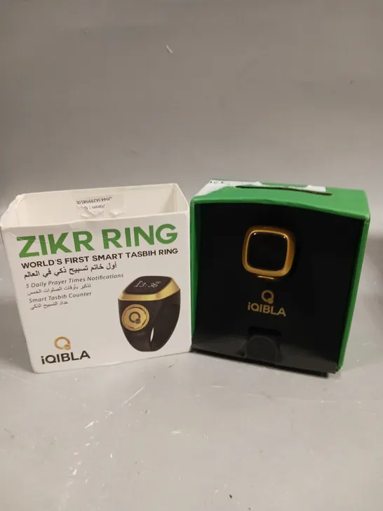 BOXED IQIBLA ZIKR RING 