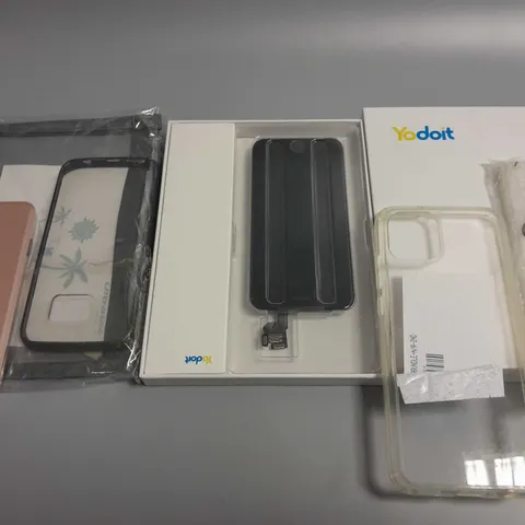 LOT OF 5 ASSORTED MOBILE PHONE CASES 