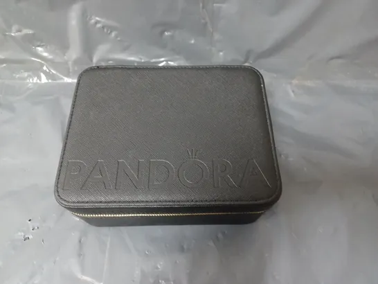 PANDORA JEWELLERY BOX WITH MIRROR BLACK