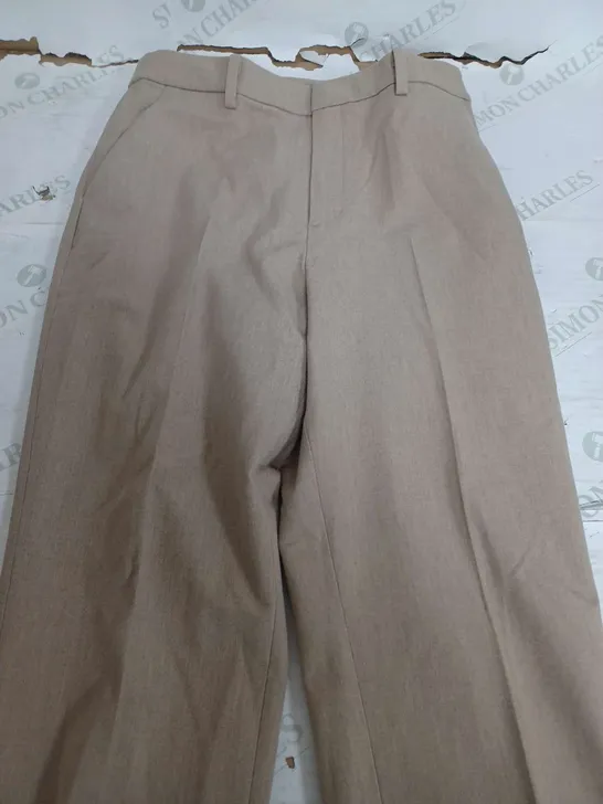 UNIQLO LIGHT BEIGE TROUSERS - SIZE 6