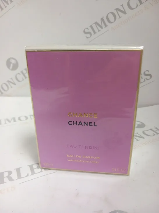 BOXED AND SEALED CHANEL CHANCE EAU TENDRE EAU DE TOILETTE 100ML 