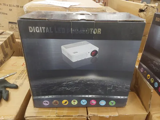 BOXED A6 DIGITAL LED PROJECTOR 