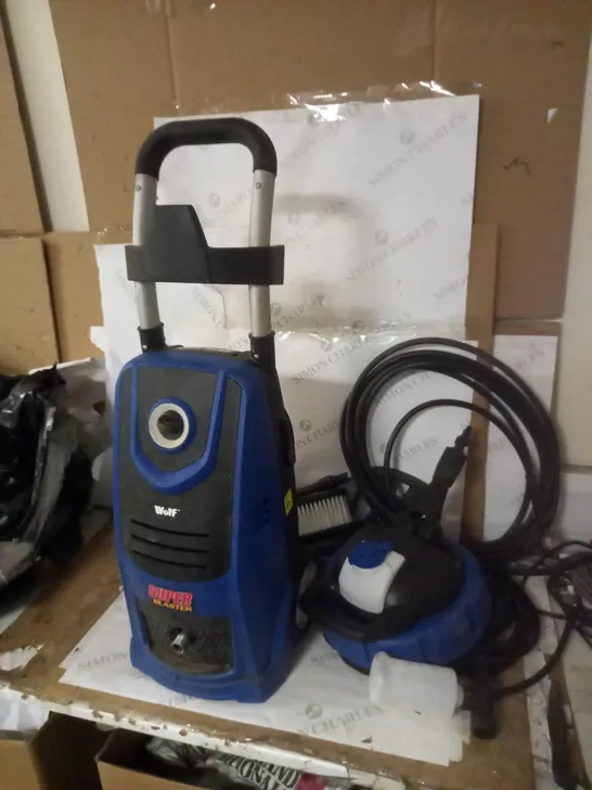 WOLF SUPER BLASTER PRESSURE WASHER BLUE