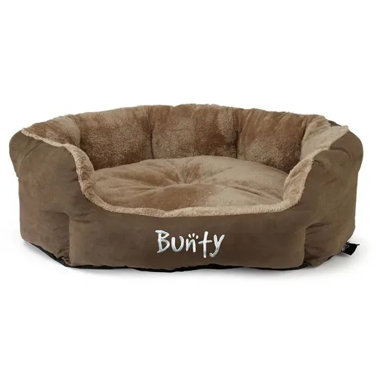 ANNE PET BED IN BROWN - MEDIUM 