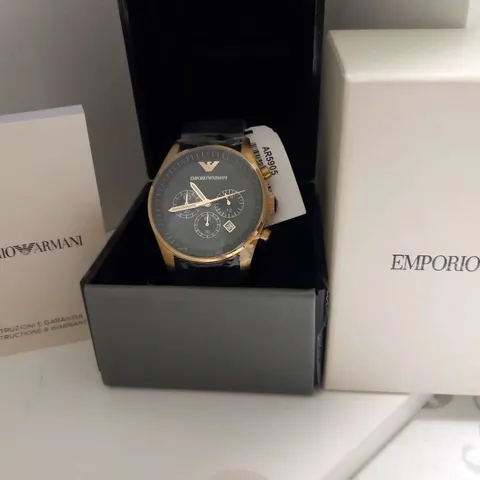 BOXED EMPORIO ARMANI AR5905 WRIST WATCH