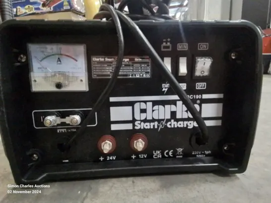 CLARKE BATTERY CHARGER/STARTER