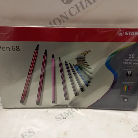 STABILE 50 HIGH QUALITY FIBRE TIP PENS