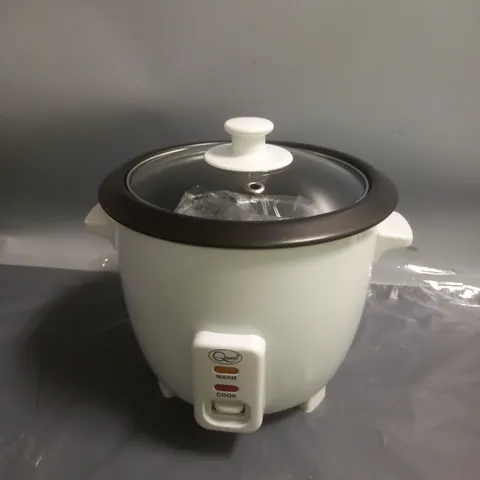 QUEST 0.8 LITRE RICE COOKER 350W WHITE