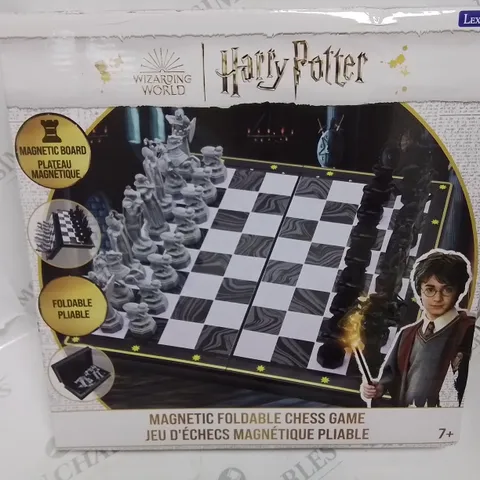 BOXED HARRY POTTER MAGNETIC FOLDABLE CHESS GAME