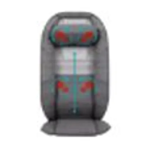 CLOSEOUT DEAL - HOMEDICS TOTAL RECLINE SHIATSU BACK MASSAGE CHAIR WITH DEEP HEAT