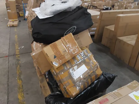 PALLET OF ASSORTED CONSUMER PRODUCTS/FURNITURE PARTS 