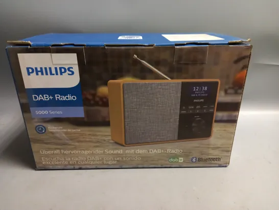 BOXED PHILIPS DAB+ RADIO 5000 SERIES