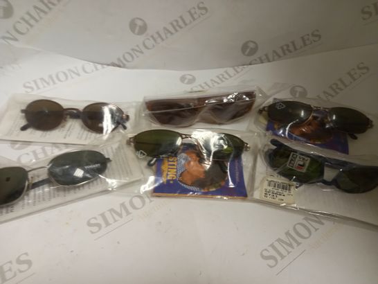 LOT OF APPROXIMATELY 15 PAIRS OF SUNGLASSES/SPECTACLES, TO INCLUDE VOGART, FILA, ETC