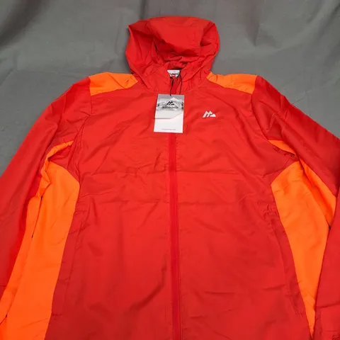 MONTIREX J SPEED WINDBREAKER CARDINAL IN RED & ORANGE - XL