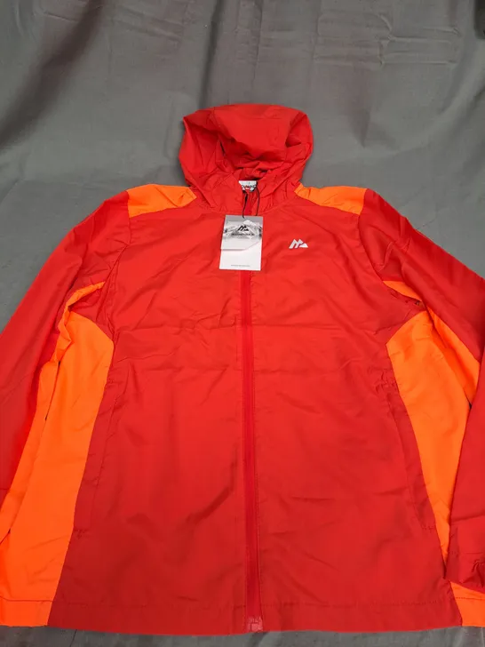 MONTIREX J SPEED WINDBREAKER CARDINAL IN RED & ORANGE - XL