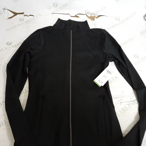 GILLY HICKS BLACK ZIP UP SPORTS WEAR JACKET - SMALL