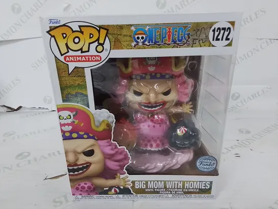 POP ANIMATION ONE PIECE SPECIAL EDITION BIG MOM WITH HOLIES VINYL FIGURINE - 1272