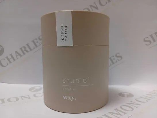 WXY STUDIO 1 RITUAL INCENSE CANDLE