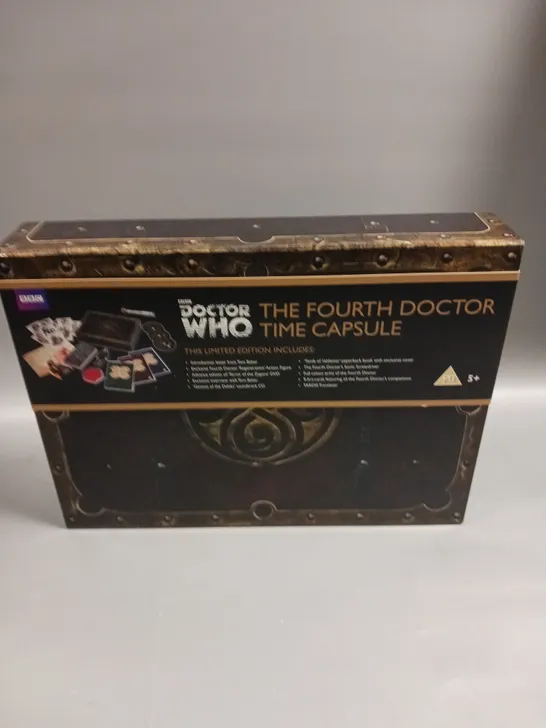 BOXED DR WHO THE FOURTH DOCTOR TIME CAPSULE 