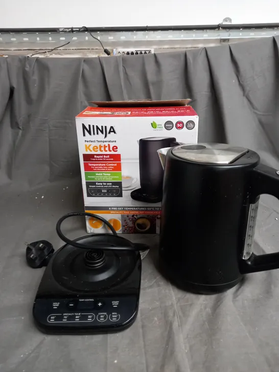 BOXED NINJA PERFECT TEMPERATURE KETTLE KT200UK