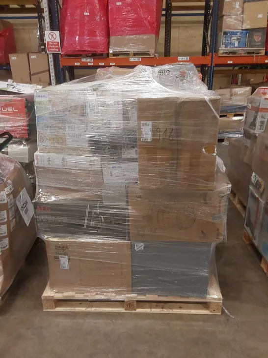 PALLET OF APPROXIMATELY 43 UNPROCESSED RAW RETURN HOUSEHOLD AND ELECTRICAL GOODS TO INCLUDE;