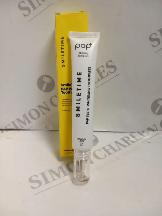 FIVE BOXED SMILETIME PAP WHITENING TOOTHPASTE 
