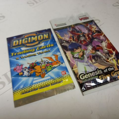 LOT OF 2 PACKS OF COLLECTIBLE CARDS