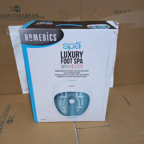 BOXED HOMEDICS SPA LUXURY FOOT SPA WITH HEATER FS-250-EU