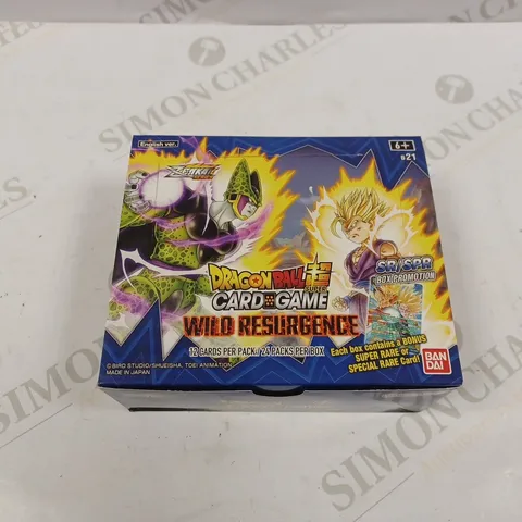 DRAGON BALL SUPER CARD GAME - WILD RESURGENCE 