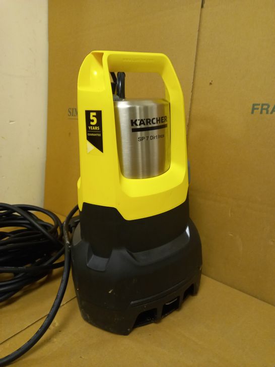 KARCHER  SP7 SUBMERSIBLE DIRTY WATER PUMP