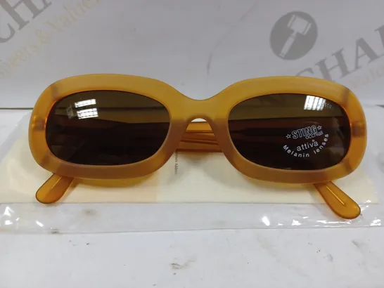 BOX OF APPROX 7 PAIRS OF STING ORANGE 6140 SUNGLASSES 