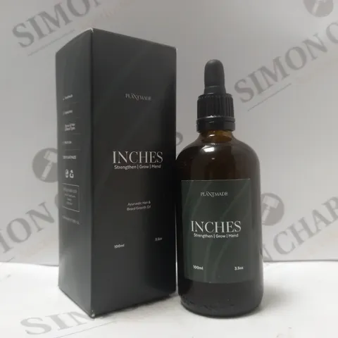 PLANTMADE INCHES HAIR & BEARD GROWTH OIL 100ML 