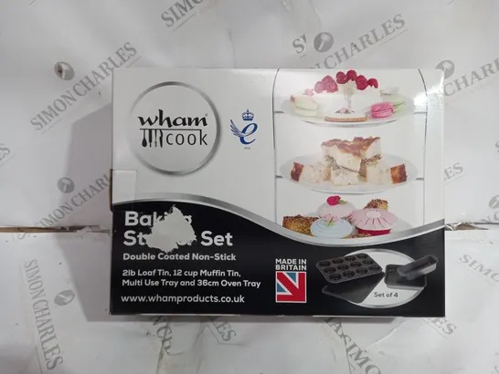 BOXED WHAM COOK BAKING STAND SET 